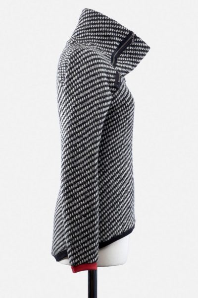 herb PULLOVER SNOW RV black white 9007a herb PULLOVER SNOW RV black white 9007a