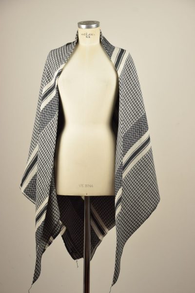sarf poncho black:white 6