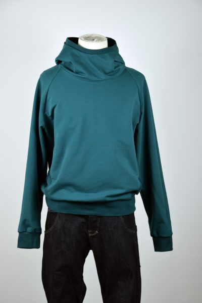 HOODY MACARON ORGANIC DARK GREEN I 7003a HOODY MACARON ORGANIC DARK GREEN I 7003a
